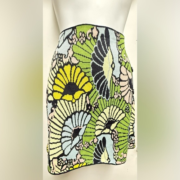 RACHEL Rachel Roy Multicolor Button-Front Skirt - Picture 3 of 9